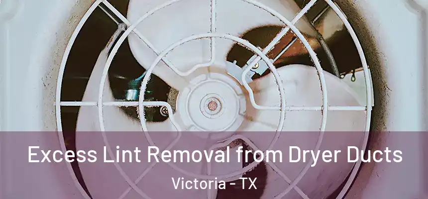 Excess Lint Removal from Dryer Ducts Victoria - TX